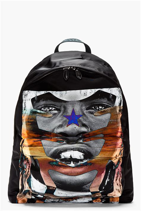 black givenchy backpack|Givenchy size chart.